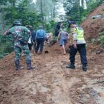 Polisi Turun Tangan, Longsor di Lebakbarang Tak Lumpuhkan Akses Antar Desa