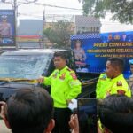 Polres Cianjur Rilis Kasus Tabrak Lari, Pelaku Ditangkap Setelah Kabur, Terancam 6 Tahun Penjara