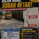 Sorotan Proyek Jalan Purwajaya–Kedaton: Baru Sebulan Selesai, Retakan Sudah Bermunculan