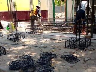 Proyek Revitalisasi SDN 1 Grogol Kapetakan Cirebon, di Duga Siluman